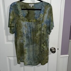 Short sleeve blouse